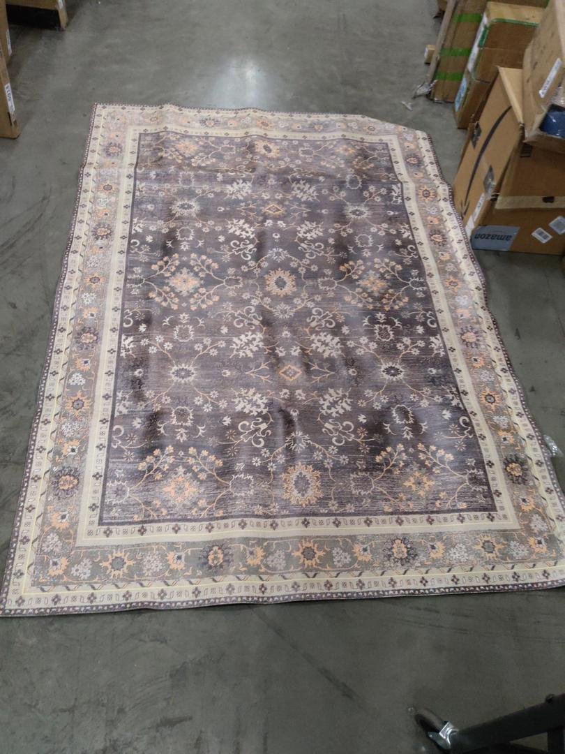 Brown carpet, 58×76 inch