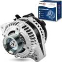 New Alternator Fits for Honda Odyssey 2008 2009 2010, Pilot Ridgeline 2009-2011, Acura MDX RL TL ZDX 09-14, 130A High Output Alternator Replacement 11391, 104210-5920, 31100-RGW-A01