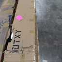 IOTXY Open Shelf Low Bookcase - Wooden 3-Tier Floor Standing Display Cabinet Organizer with Base, 10 Cubes Short Horizontal Bookshelf in Tiffany-Green