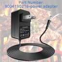 12V Power Adapter Replacement Part 9004190216 is Compatible with Masterbuilt Gravity Series 560, 800, 1050 XL Digital Charcoal Grill. (15 Feet Black)