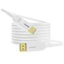 8K Fiber Optic HDMI Cable 50FT, Long Active HDMI 2.1 Cable 48Gbps Ultra High Speed 8K@60Hz 4K@120Hz HDR10 eARC 3D HDCP 2.3 Compatible for Laptop, PC, Monitor, PS5, PS4, Xbox, HDTV, Projector