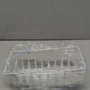 3PCS Wire Baskets,Metal Wire Storage Basket,Wall Hanging Bin and Display Basket for Kitchen,Cabinet,Pantry,Bathroom,Home Decor Supplies,Potted Plants,White