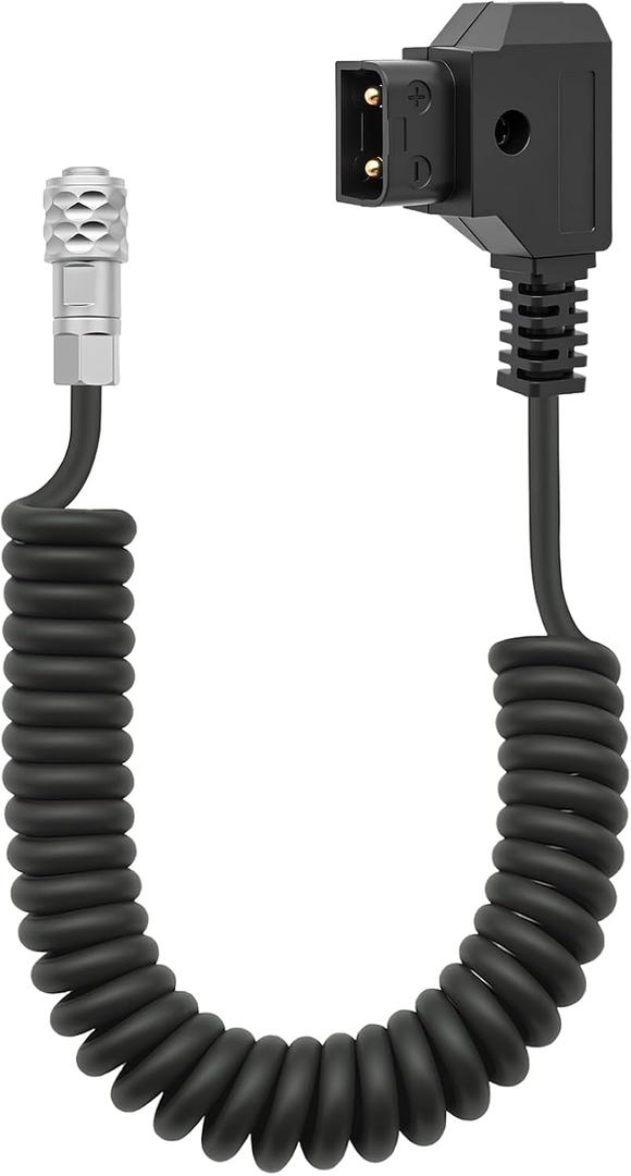 BMPCC D-Tap to 4K 6K Pro Power Cable Suitable for Blackmagic Pocket Cinema Camera 4K and Gold Mount V Mount Battery, Weipu SF6 2 Pin Female to P Tap,18 inch - 59 inch Length