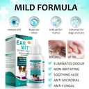 VOSIFSDIY Ear Mite Treatment for Dogs and Cats, Dog Ear Infection Treatment, Ear Mite Treatment for Dog Yeast Infection, 100% Natural Dogs Cats Ears Drops-2PCS