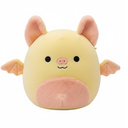 Squishmallows Original 16-Inch Meghan Cream Fruit Bat with Fuzzy Peach Belly - Official Jazwares Large Plush