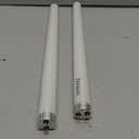 Hypool 2-Pack UVB Reptile Light 10.0 Bulb 15W 18inch T8 Desert Lamp UVA for Bearded Dragon Tortoise Reptile & Amphibian (15W 18inch 10.0 Bulb G13) (White)