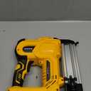 Cordless 2" Brad Nailer Compatible with Dewalt 20V Battery (No Battery), 2-in-1 Electric Nail Gun/Staple Gun, 18 Gauge Nail Gun Battery Powered with 1000 Nails for Wood Carpentry, 7.2LB