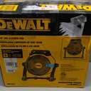 DEWALT 16'' Air Purifier Shop Fan with HEPA Filter, Industrial Fan Heavy Duty 4000CFM with PM2.5 Sensor, 360 Tilt, Captures Dust, Debris & Particles, for Jobsite, Workshop and Garage