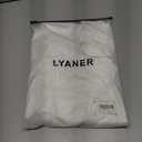 LYANER Women's Satin Silky Pajama Set Short Sleeve T-shirt With Shorts Set PJ Loungewear
 XXLarge