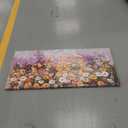 Ardemy Wildflower Canvas Wall Art for Living Room Large Colorful Daisy Floral Textured Pictures Bedroom Paintings Wall Decor Flower Artwork for Walls Home Office, 48"x24"