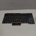 New Laptop Keyboard with Pointer Compatible with Lenovo ThinkPad T400S T410 T410S T410I T410SI T420 T420I T420S T510 T510I T520 W510 W520 X220 X220I X220S X220T US Layout Black