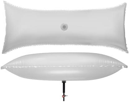 34x9 Max 2-Ply Inflatable Chimney Pillow Fireplace Draft Stopper, Fireplace Cold Air Blocker, Works Better Than a Chimney Flue Cover Plate Damper as a Fireplace Blocker