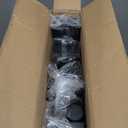 Fire Beauty Firewood Log Rack Adjustable Bracket Kit, Fireplace Wood Storage Holder,Black Powder,Coated Steel, Outdoor and Indoor