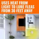 Terro T230 Indoor Electric Flea Trap and Killer - Refillable Flea Traps for Inside Your Home