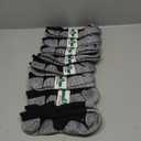 Men's No Show Compression Athletic Socks, Cushioned for Running Hiking XL