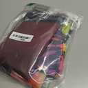 BOAO Neon Glow Party Backdrop Fabric - Birthday Decorations, Themed Background, 5.9 x 3.6 Ft