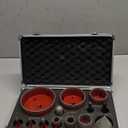 DAYDOOR Diamond Hole Saw Kit, 13-Piece Tile Hole Saw Kit 6/6/8/20/25/35/51/76/102mm, Vacuum Brazed Core Drill Bits for Porcelain Tile, Granite, Marble, Stone