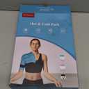 Comfytemp Shoulder Ice Pack Rotator Cuff Cold Therapy Wrap, FSA Approved HSA, Ice Packs for Injuries Reusable Gel, Instant Compression for Shoulder Pain Relief, Surgery Recovery Gifts (Large), Black