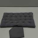 UNCN Wide Microwave Heating pad with Washable Cover 9.5 x 16in Microwavable Hot Pad for Neck Shoulder, Cramps, Back Cordless Warm Compress Weighted Moist Heat Pack for Aches, Unscented (Grey)