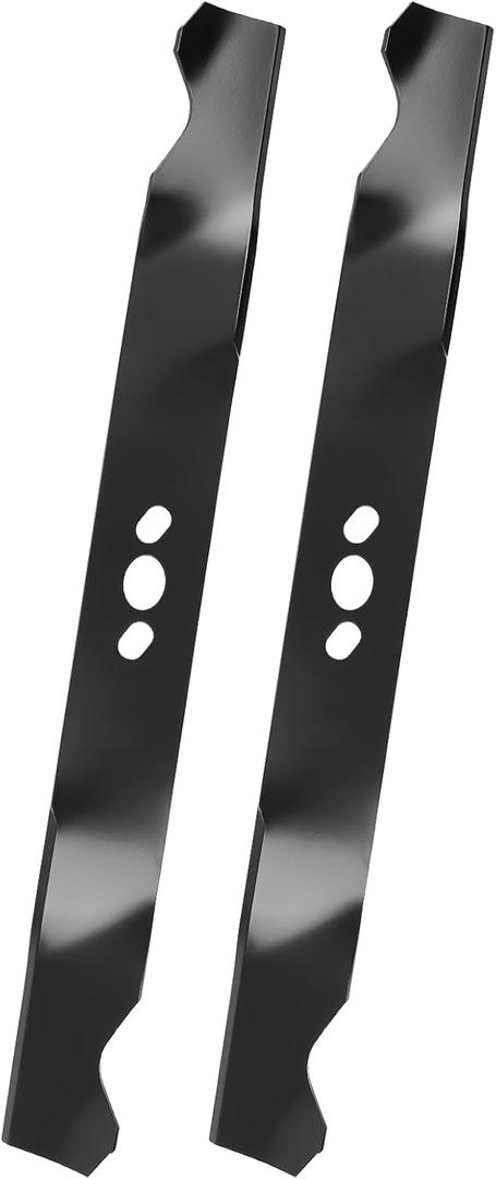 2105200317A Mower Blade 21", with Oval Center Hole, Compatible with Murray Daye HyperTough Mower, Fit for MNA152701 MNA152901 MNA152903, Replace 2105200317 84005221, 2 Pack
