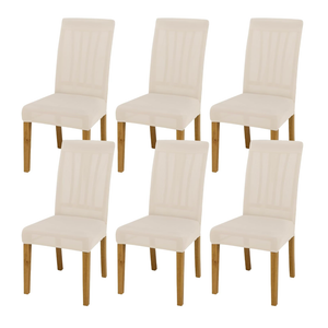 Chair Covers,Dining Room Chair Covers Set of 6,Stretch Kitchen Chair Cover,Washable Dining Chair Cover,Parsons Chair Slipcovers Protective,for Home,Restaurant,Banquet