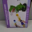 EagleStone Moving Dinosaur Shooting Toys for Kids 5-7, Electronic T-Rex Shoot Target Game with Mist Spray, LED Score, Roar & Light, 3-Pair Dino Target, Birthday Gifts for 5 6 7 8 9 Year Old Boys Girls