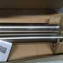 Umbra Cappa Adjustable Curtain Rod, Heavy Duty 1-1/4 Inch Diameter, 36 to 72 Inches, Nickel