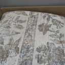 PureCozy 9x12 Washable Area Rug Beige Non Slip Thick Soft Vintage Carpet