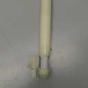 Homemory 6 Pcs Wax Flameless Taper Candles with Remote Timer and Dimmer, LED Candle Sticks with Flickering Light, Ivory Battery Operated Window Candles, 9.6 Inches for Wedding Home Indoor Decoration