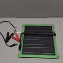 ECO-WORTHY Upgrade 7.5W Solar Car Battery Charger Maintainer 12V Waterproof Solar Panel Portable Solar Trickle Charger for Car Truck Boat Lawn Mower RV Trailer Tractor Utility Vehicle Battery