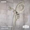 Moen 82304SRN Engage Magnetix Tub & Shower Trim Kit, Brushed Nickel
