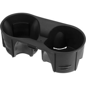 X AUTOHAUX Front Console Cup Holder for Jeep Wrangler 2007 2008 2009 2010 Console Storage Bracket Replacement 1FH72XDVAA Black