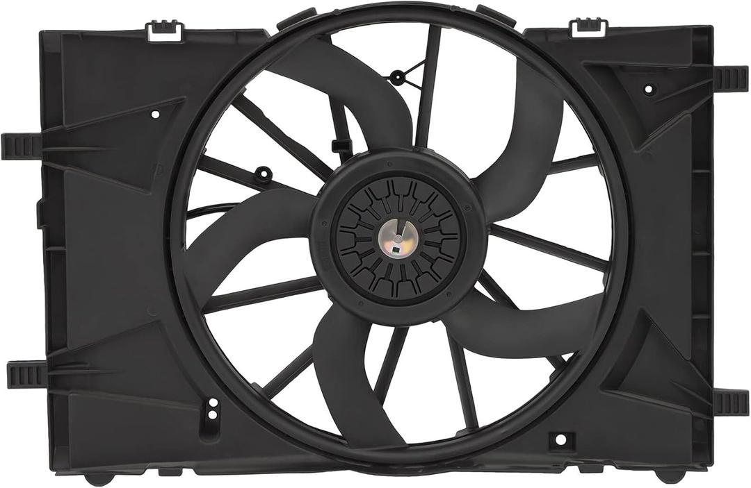 SCITOO Automotive Replacement Engine Fans Assembly Replacement for 2010-2012 for Ford for Fusion 2.5L 3.0L 2010-2011 for Mercury for Milan 2.5L 2010-2011 for Mercury for Milan 3.0L Replace 6018153