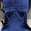 Patient Lift Transfer Chair,Stair Lifts for Seniors,Emergency Evacuation Chair Pad,Stair Assist Slide Board Transferring for Disabled (Blue)