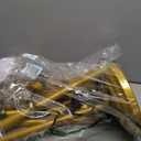 Flarouch Dimmable Floor Lamp, 3 x 800LM LED Edison Bulbs Included, Standing Lamp, Farmhouse Industrial Vintage Corner Tall Tree Floor Lamps for Living Room Bedroom Office, Gold