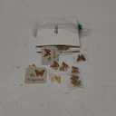 20  Sets Butterfly Pins on Cards Bulk Religious Bible Verse Monarch Butterfly Brooch with Be Transformed Card, Christian Cross Lapel Pins for Women Church Mothers Gifts Sunday School Party Favor
