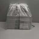 Makeup Organizer Storage with 16 Drawers, 4 Pcs Desktop Office Supplies, Desk Organizers, Clear Accessories, Dustproof Storage Drawer and for Make Up, Jewelry, Pen, Stationary