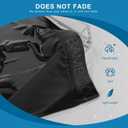 BAMBOO COOL Breathable Men's Underwear Modern Multipack Comfortsoft Moisture-Wicking Boxer Briefs 6 Pack (Black, L)