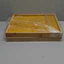 2 Pack Bamboo Bed Tray Table with Folding Legs,Breakfast Trays,Serving Tray for Food and Snack,Laptop Trays for Working(Natural)