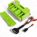 72V ND72300 Fardriver Controller BLDC, 300A Programmable High Power Brushless DC Motor Sine Wave Controller Fit for Electric Motorcycle Motor E-Bike Scooter Motor, Green