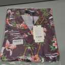 SSLR Pack Hawaiian Shirt for Men Flamingo Short Sleeve Casual Button Down Shirts Summer Beach Shirt XXXL