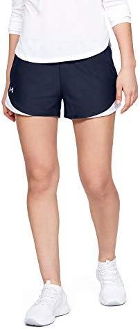 Under Armour Women's Play Up 3.0 Shorts, Size S, Navy Blue