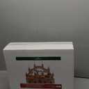Kurt Adler 14.17-Inch Wooden Battery Operated Light-Up Musical Santa Christmas Village