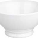 Pillivuyt 13-Ounce Traditional European Coffee Bowl, White