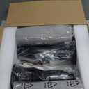 Grey Lamps for Bedrooms Set of 2 - Touch Control Bedside Lamp with USB C+A, 3 Way Dimmable Nightstand Lamps with USB Port, Table Lamp for Living Room(Grey Shade and Black Base)