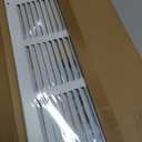 Fits 30x8 Duct Opening | Steel Return Air Grille by Handua | Vent Cover Grill for Sidewall and Ceiling | White | HVAC Cold Air Intake Grille | Outer Dimensions: 31.75"W X 9.75"H