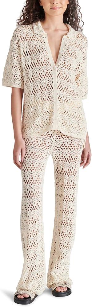 Family Apparel Women's Eddie Pant M, Beige