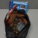 Qoosea Snow Chains for Car 10Pcs Tire Chains for SUV Manganese Steel Tire Chains Heavy Duty Universal Anti-Slip Chains for Tires Durable Tire Cables