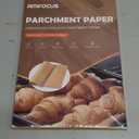200 Pcs Parchment Paper Sheets, 9x13 In Non-Stick Precut Baking Parchment for Baking, Grilling, Air Fryer, Steaming, and More (Unbleached) - Quarter Sheet Size, Perfect for Bread, Cakes, Cookies