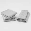 Set of 2 Waffle Bathroom Rugs, Boho Bath Rugs Non Slip Washable, Super Absorbent Bath Mats, Ultra Soft Rubber Backed Shower Mats for Bathroom Floor, Tub and Shower, Dark Grey, 18x30 Inch 20"x 45"